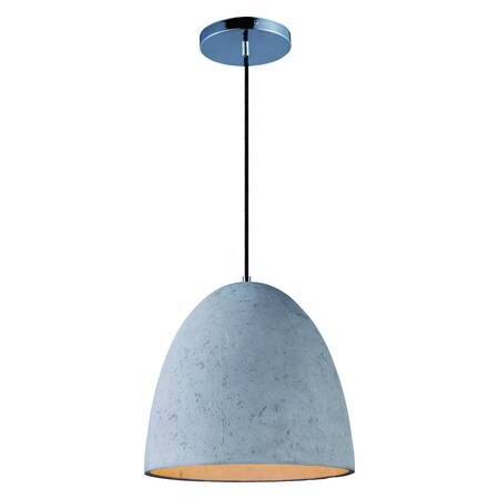 Maxim Crete-Single Pendant 12396GYPC